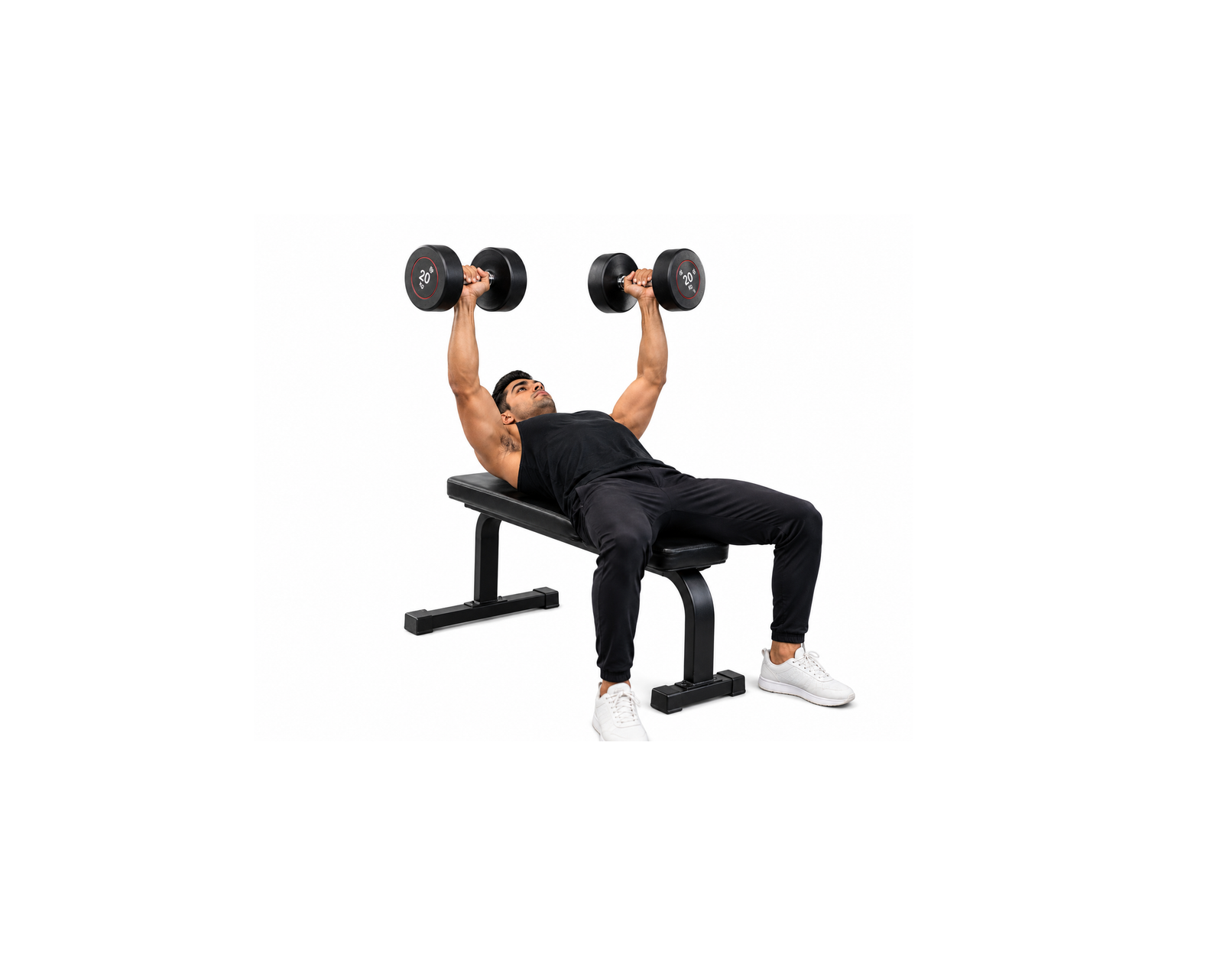 Flat Bench Press Dumbell