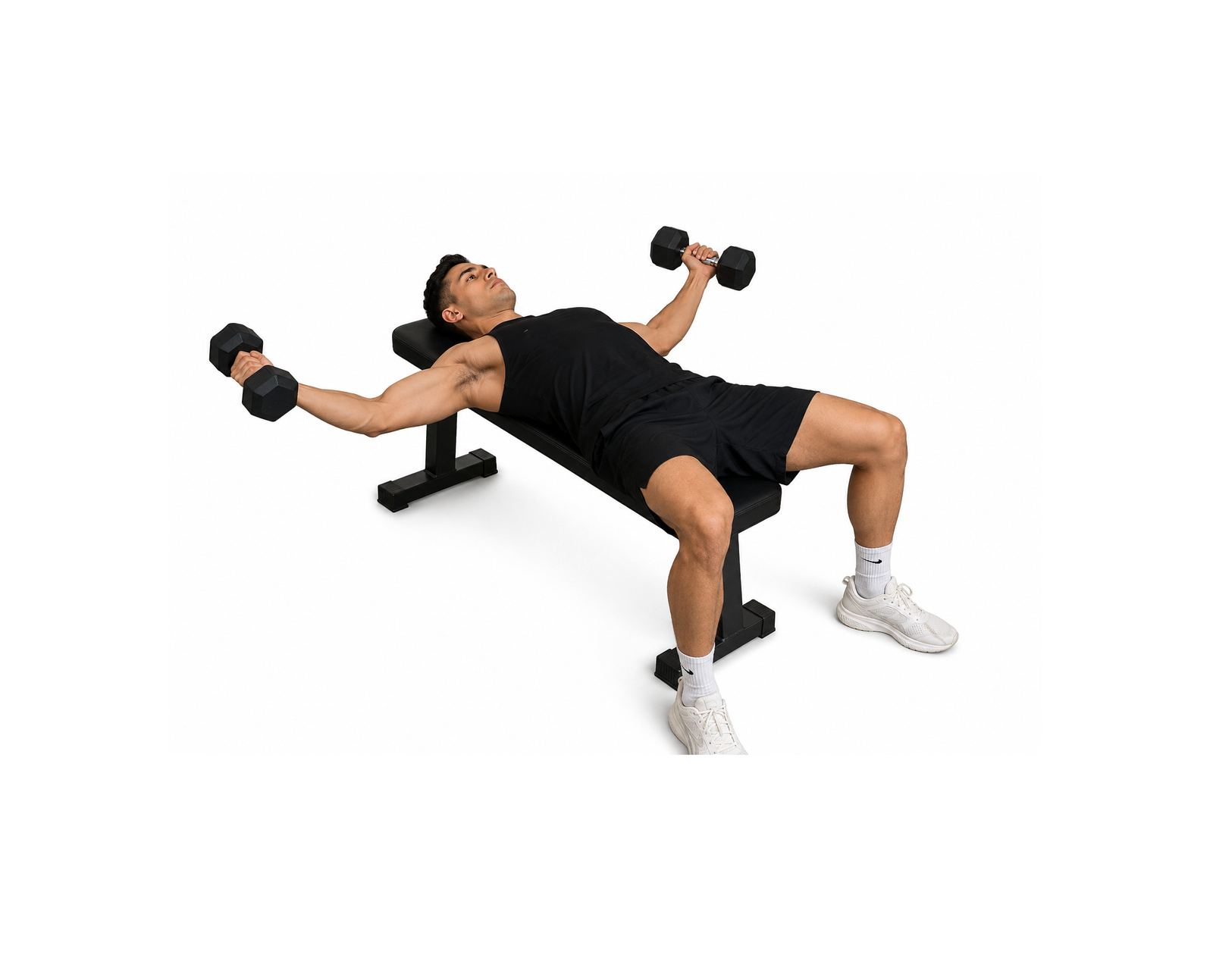Flat Dumbell Fly